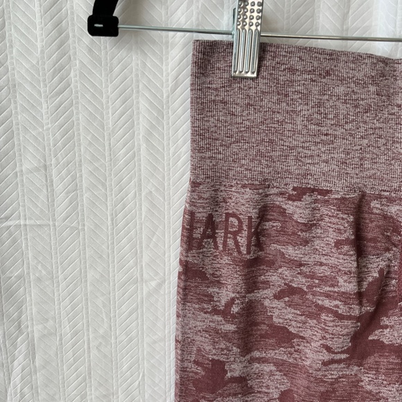 Gymshark Seamless High-Waisted Legging Camo Burgundy Small - Picture 5 of 10